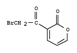 (9ci)-3-(溴乙?；?-2H-吡喃-2-酮結(jié)構(gòu)式_214046-09-0結(jié)構(gòu)式