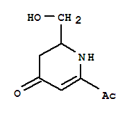 (9ci)-6-乙酰基-2,3-二氫-2-(羥基甲基)-4(1H)-吡啶酮結(jié)構(gòu)式_214218-63-0結(jié)構(gòu)式