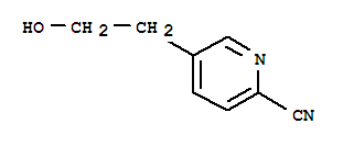 (9ci)-5-(2-羥基乙基)-2-吡啶甲腈結(jié)構(gòu)式_214614-70-7結(jié)構(gòu)式
