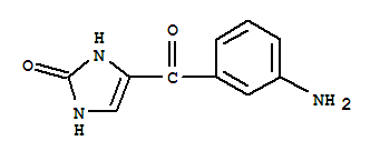 4-(3-Aminobenzoyl)-1,3-dihydro-2h-imidazol-2-oneStructure,21472-32-2Structure 4-(3-Aminobenzoyl)-1,3-dihydro-2h-imidazol-2-one Structure,21472-32-2Structure