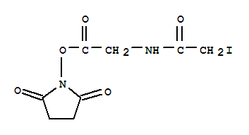 2,5-Dioxo-1-pyrrolidinyl n-(iodoacetyl)glycinateStructure,215099-66-4Structure 2,5-Dioxo-1-pyrrolidinyl n-(iodoacetyl)glycinate Structure,215099-66-4Structure
