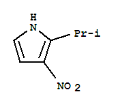 (9ci)-2-(1-甲基乙基)-3-硝基-1H-吡咯結構式_215503-19-8結構式