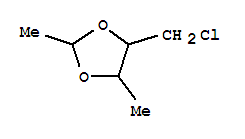 (8ci)-4-(氯甲基)-2,5-二甲基-1,3-二氧戊環(huán)結(jié)構(gòu)式_21590-13-6結(jié)構(gòu)式