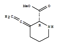 (2r)-(9ci)-3-乙烯-2-哌啶羧酸甲酯結(jié)構(gòu)式_218440-18-7結(jié)構(gòu)式