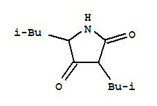 (9ci)-3,5-雙(2-甲基丙基)-2,4-吡咯烷二酮結構式_219542-06-0結構式