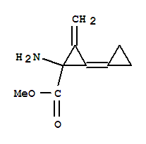 (9ci)-氨基環(huán)亞丙基亞甲基-環(huán)丙烷羧酸甲酯結(jié)構(gòu)式_219788-05-3結(jié)構(gòu)式