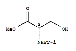 (9ci)-n-(1-甲基乙基)-L-絲氨酸甲酯結(jié)構(gòu)式_220280-32-0結(jié)構(gòu)式