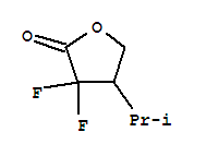 (9ci)-3,3-二氟二氫-4-(1-甲基乙基)-2(3H)-呋喃酮結(jié)構(gòu)式_220432-35-9結(jié)構(gòu)式