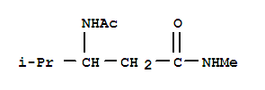 3-(乙?；被?-n,4-二甲基-戊酰胺結(jié)構(gòu)式_220970-11-6結(jié)構(gòu)式