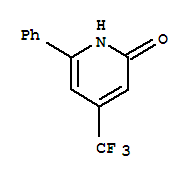 6-Phenyl-4-(trifluoromethyl)-2-pyridoneStructure,22122-89-0Structure 6-Phenyl-4-(trifluoromethyl)-2-pyridone Structure,22122-89-0Structure