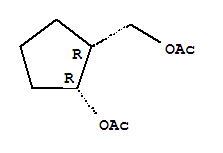 (1r,2r)-(9ci)-2-(乙?；趸?-環(huán)戊烷甲醇結(jié)構(gòu)式_221258-61-3結(jié)構(gòu)式