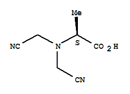 (9ci)-N,N-雙(氰基甲基)-L-丙氨酸結(jié)構(gòu)式_223493-40-1結(jié)構(gòu)式