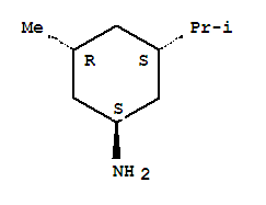 (1r,3s,5r)-rel-(9ci)-3-甲基-5-(1-甲基乙基)-環(huán)己胺結(jié)構(gòu)式_226548-59-0結(jié)構(gòu)式