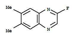 2-氟-6,7-二甲基-喹噁啉結構式_226698-28-8結構式