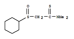 2-(環(huán)己基亞磺?；?-N,N-二甲基-乙烷硫代酰胺結(jié)構(gòu)式_226709-25-7結(jié)構(gòu)式