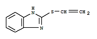 (9ci)-2-(乙烯硫代)-1H-苯并咪唑結(jié)構(gòu)式_22821-00-7結(jié)構(gòu)式