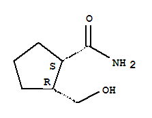 (1s,2r)-(9ci)-2-(羥基甲基)-環(huán)戊烷羧酰胺結(jié)構(gòu)式_228422-24-0結(jié)構(gòu)式