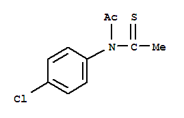 (8ci)-4-氯硫代-二乙酰苯胺結(jié)構(gòu)式_22896-88-4結(jié)構(gòu)式