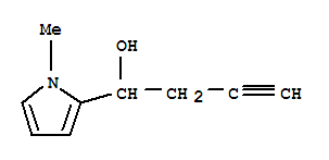 (9ci)-1-甲基-alpha-2-丙炔-1H-吡咯-2-甲醇結(jié)構(gòu)式_229333-31-7結(jié)構(gòu)式