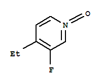 (9ci)-4-乙基-3-氟吡啶 1-氧化物結(jié)構(gòu)式_231296-55-2結(jié)構(gòu)式
