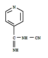 N-氰基吡啶-4-羧酰胺結(jié)構(gòu)式_23275-43-6結(jié)構(gòu)式