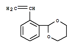 (9ci)-2-(2-乙烯苯基)-1,3-二噁烷結(jié)構(gòu)式_233253-68-4結(jié)構(gòu)式