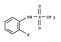 Methanesulfonamide, 1,1,1-trifluoro-n-(2-fluorophenyl)-Structure,23383-98-4Structure Methanesulfonamide, 1,1,1-trifluoro-n-(2-fluorophenyl)- Structure,23383-98-4Structure
