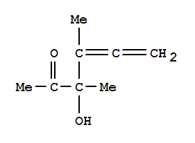 (9ci)-3-羥基-3,4-二甲基-4,5-己二烯-2-酮結構式_237427-29-1結構式