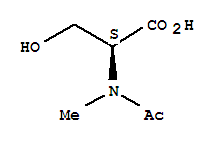 (9ci)-n-乙?；?n-甲基-L-絲氨酸結(jié)構(gòu)式_239106-36-6結(jié)構(gòu)式