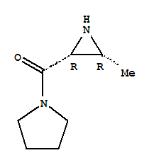 rel-(9ci)-1-[[(2r,3r)-3-甲基-2-氮丙啶yl]羰基]-吡咯烷結構式_240805-37-2結構式