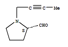 (2s)-(9ci)-1-(2-丁炔基)-2-吡咯烷羧醛結(jié)構(gòu)式_243454-30-0結(jié)構(gòu)式