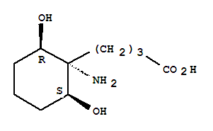 (2r,6s)-rel-(9ci)-1-氨基-2,6-二羥基-環(huán)己烷丁酸結(jié)構(gòu)式_244154-24-3結(jié)構(gòu)式