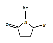 (9ci)-1-乙?；?5-氟-2-吡咯烷酮結(jié)構(gòu)式_246181-62-4結(jié)構(gòu)式