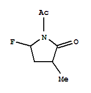 (9ci)-1-乙?；?5-氟-3-甲基-2-吡咯烷酮結構式_246181-65-7結構式