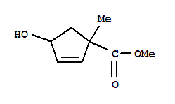 (9ci)-4-羥基-1-甲基-2-環(huán)戊烯-1-羧酸甲酯結(jié)構(gòu)式_249537-10-8結(jié)構(gòu)式