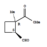 (1r,2s)-rel-(9ci)-2-甲?；?1-甲基-環(huán)丁烷羧酸甲酯結(jié)構(gòu)式_249930-56-1結(jié)構(gòu)式