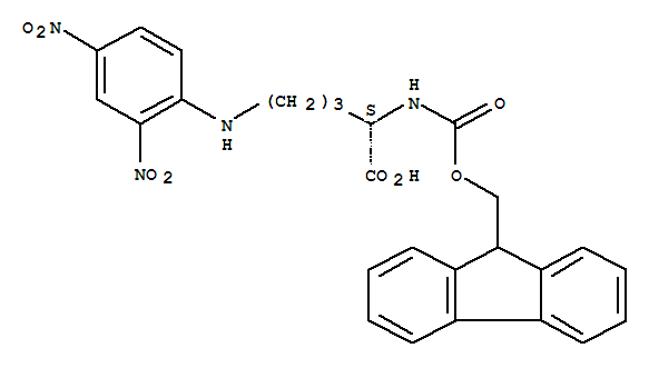Fmoc-orn(dnp)-ohStructure,252049-04-0Structure Fmoc-orn(dnp)-oh Structure,252049-04-0Structure