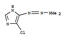 1H-imidazole, 4-chloro-5-(3,3-dimethyl-1-triazenyl)-(9ci)Structure,252552-02-6Structure 1H-imidazole, 4-chloro-5-(3,3-dimethyl-1-triazenyl)-(9ci) Structure,252552-02-6Structure