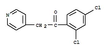 1-(2,4-Dichloro-phenyl)-2-pyridin-4-yl-ethanoneStructure,252955-08-1Structure 1-(2,4-Dichloro-phenyl)-2-pyridin-4-yl-ethanone Structure,252955-08-1Structure