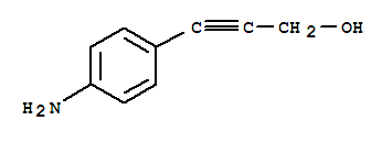 3-(4-Aminophenyl)prop-2-yn-1-olStructure,253167-82-7Structure 3-(4-Aminophenyl)prop-2-yn-1-ol Structure,253167-82-7Structure