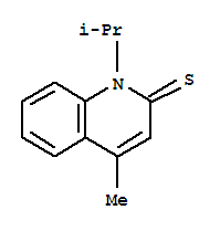 (7ci,8ci)-1-異丙基-4-甲基硫代-喹諾酮結(jié)構(gòu)式_2540-19-4結(jié)構(gòu)式