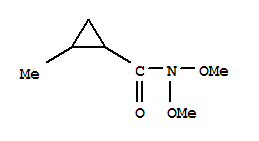 (9ci)-N,N-二甲氧基-2-甲基-環(huán)丙烷羧酰胺結(jié)構(gòu)式_255864-56-3結(jié)構(gòu)式