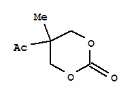 (9ci)-5-乙?；?5-甲基-1,3-二噁烷-2-酮結(jié)構(gòu)式_256344-83-9結(jié)構(gòu)式