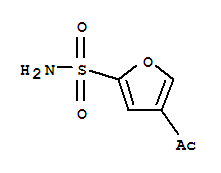 (9ci)-4-乙?；?2-呋喃磺酰胺結(jié)構(gòu)式_256373-95-2結(jié)構(gòu)式