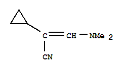 (9ci)-alpha-[(二甲基氨基)亞甲基]-環(huán)丙烷乙腈結(jié)構(gòu)式_256376-57-5結(jié)構(gòu)式