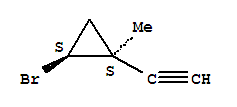 順式-(9ci)-2-溴-1-乙炔-1-甲基-環(huán)丙烷結(jié)構(gòu)式_2568-78-7結(jié)構(gòu)式