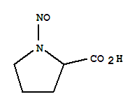Proline, 1-nitroso-Structure,2571-28-0Structure Proline, 1-nitroso- Structure,2571-28-0Structure