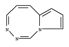 (9ci)-吡咯并[1,2-d][1,2,4]三吖辛因結(jié)構(gòu)式_257284-55-2結(jié)構(gòu)式