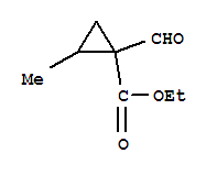 (9ci)-1-甲?；?2-甲基-環(huán)丙烷羧酸乙酯結(jié)構(gòu)式_260261-27-6結(jié)構(gòu)式