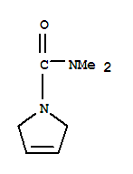 (9ci)-2,5-二氫-N,N-二甲基-1H-吡咯-1-羧酰胺結(jié)構(gòu)式_260412-73-5結(jié)構(gòu)式